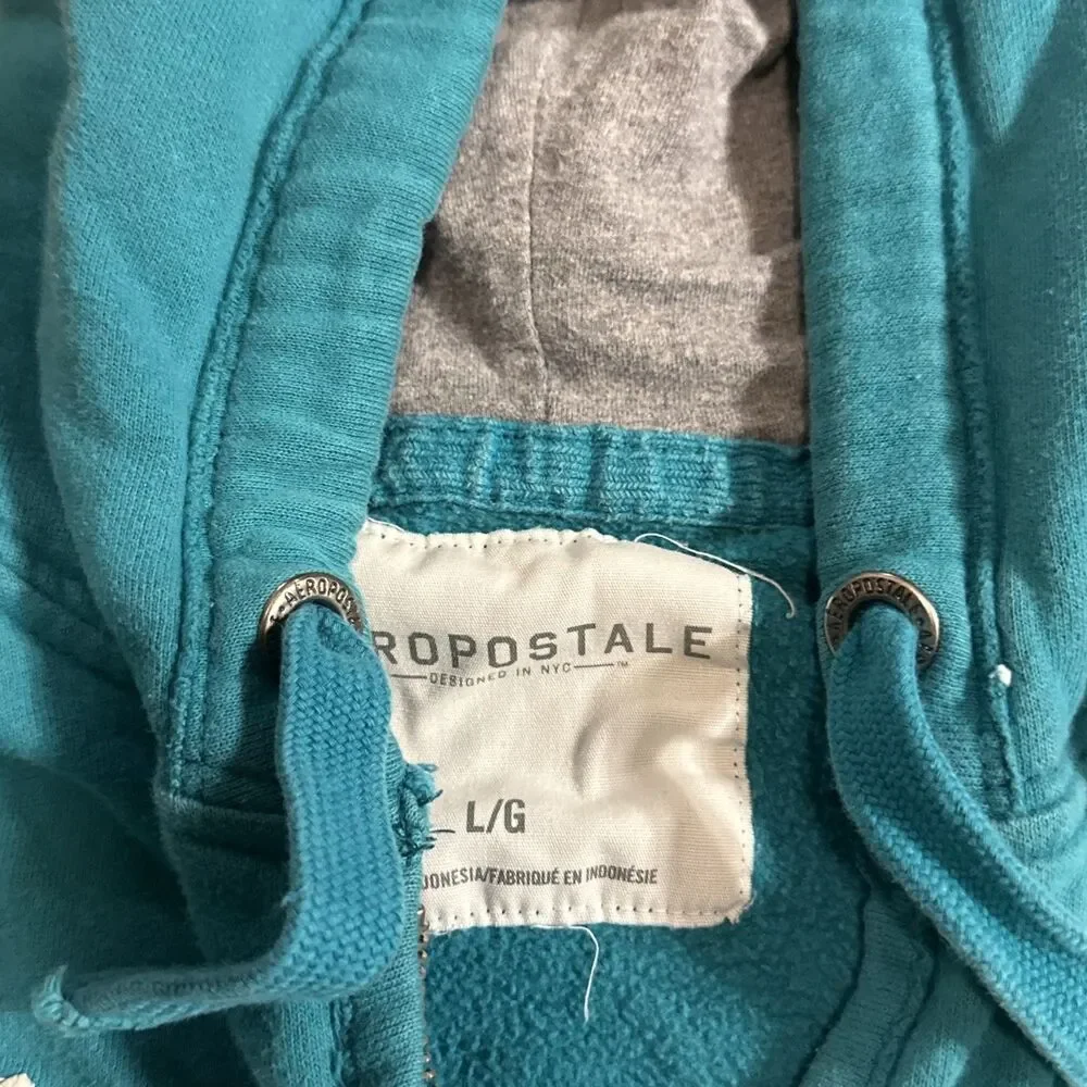 Women’s A'eropostale  New York Hooded Jacket XL - Y2K